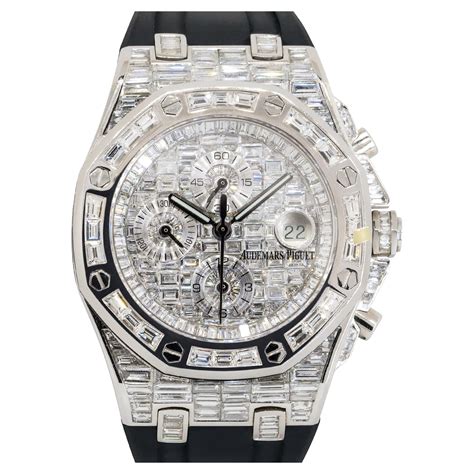 ap with diamonds|audemars piguet full diamond price.